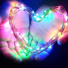 Cordão De Cobre Luz De Fada - 10 Metros - 100 Leds Colorido