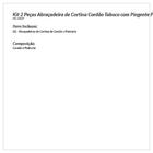 Cordão De Cortina Prendedor Abraçadeira 2 Unidades Tabaco Com