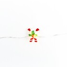 Cordão de LED para Árvore Plástico Metal Colorido 16x7cm Cromus