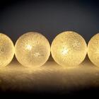 Cordão De Luz Branco- Luminária 20 Leds Fio De Luz - Bivolt