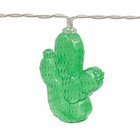 Cordão de Luz LED Inspire 10 LEDs 2 Pilhas AA Cactus