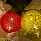 Cordão De Luz Natal Redgold - Ornamentação Árvores Decoração