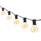 Cordão de Luz Preto Elétrico 16xG40 Filamento 0,5W 127V (110V) Inspire