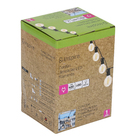 Cordão de Luz Preto Elétrico 16xG40 Filamento 0,5W 220V Inspire