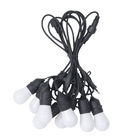 Cordão de Luz Preto Elétrico 8xS14 RGB 1W 127V (110V) Inspire