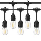 Cordão De Luzes Externo Com Prolongador Varal Iluminação 5 Lâ