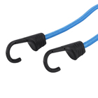 Cordão Elástico com Ganchos 2 Unidades Azul 1200x9mm Standers