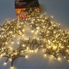 Cordão Festão Led 400 Leds Branco Quente 3 Metros Bivolt