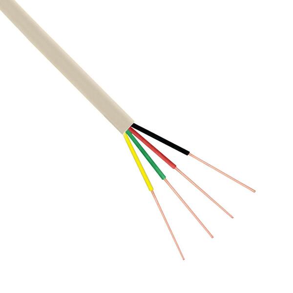 Cordão Liso Chato 4 Vias Bege (300 Metros)