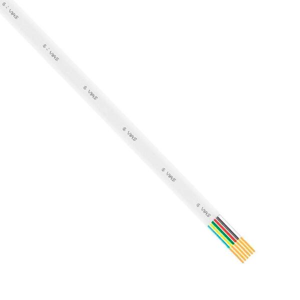 Cordão Liso Chato 6 Vias Com 300 Metros (branco)
