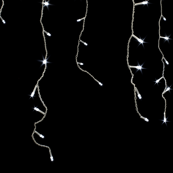 Cordão Luminoso Led Taschibra Cortina 3,5m 96 Leds 220v 6500k