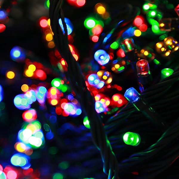 Cordão Luminoso Led Taschibra Pisca Pisca 8 Funções 5m 96 Led