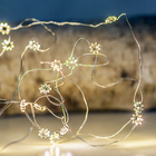 Cordão Luminoso Taschibra Luzes Estreladas A Pilha 3000k Luz