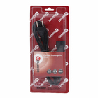 Cordão Prolongador 2x0,75mm 3Metros Preto Lexman