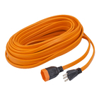 Cordão Prolongador Bivolt com Cabo PP Plano 20 Metros Laranja Daneva