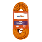 Cordão Prolongador Bivolt com Cabo PP Plano 20 Metros Laranja Daneva