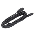 Cordão Prolongador com Cabo PP 2X2,5mm 20A 5Metros Preto Megatron