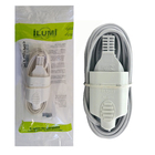 Cordão Prolongador Paralelo 3m 10a 250v~ Branco Ilumi