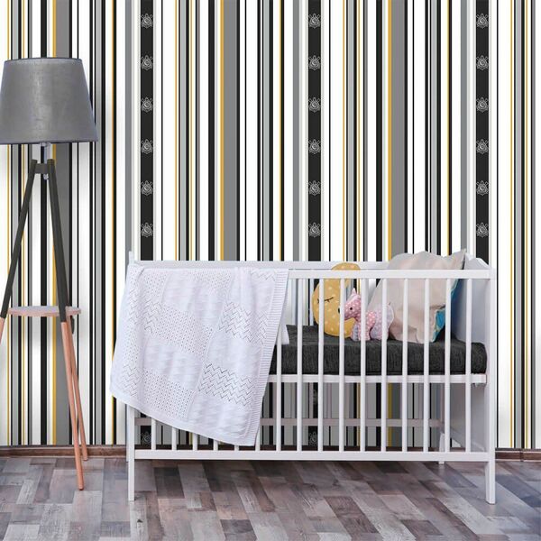 Corinthians - Papel De Parede Listras Thin - 0 58 X 3 00 Metr