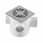 Corpo Caixa Sifonada 150 X 150 X 50mm C/ Grelha Inox Krona