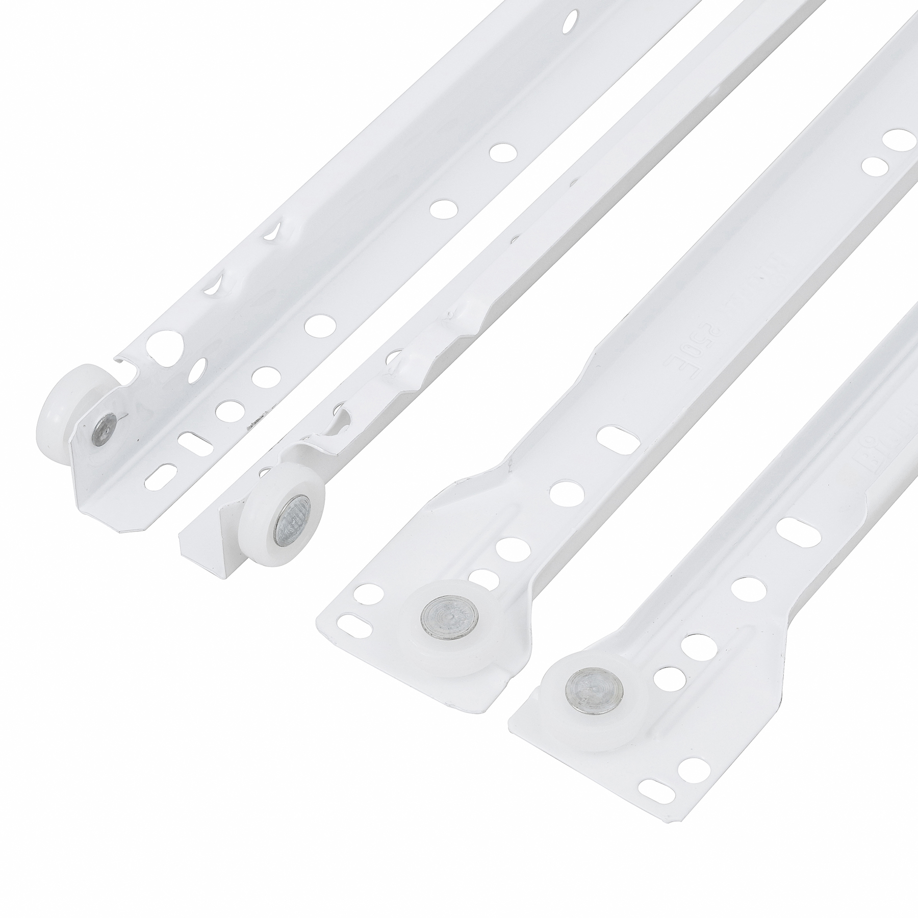 Corrediça Roldana Aço Inox Extração Parcial 25cm até 20kg 1 par