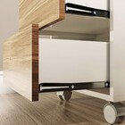 Corrediça com Roldana Extração Parcial Aço 25cm até 20kg