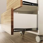 Corrediça com Roldana Extração Parcial Aço 50cm até 20kg