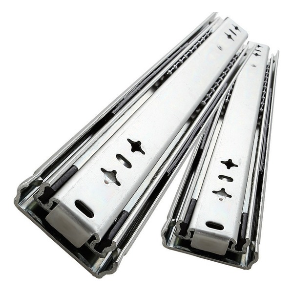 Corrediça Gaveta Trilho Telescópico 45cm X 45mm O Par