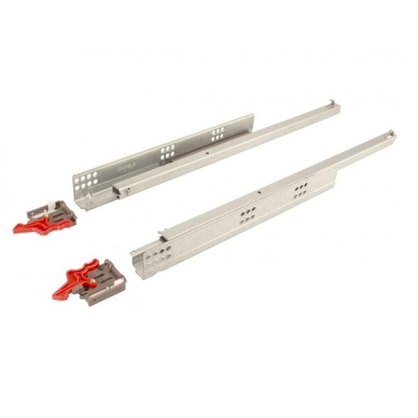 Corrediça Invisível Com Amortecedor 450mm - Hafele