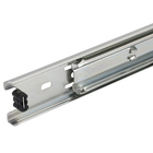 Corrediça Mini Telescópica para Gaveta Aço 40cm até 30kg 1 par