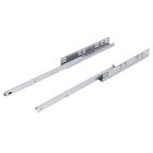 Corrediça Oculta De Extração Parcial Com Sistema Slowmotion Para Fechamento Suave De Gavetas. Carga Até 25 Kg