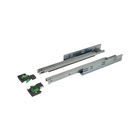 Corrediça Oculta Unihide Slowmotion Zincada 450mm Par - Fgvtn