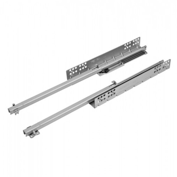 Corrediça Para Moveis Slow Oculta 500mm C/p Ep