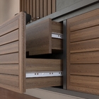 Corrediça com Roldana para Gaveta Aço Inox 25cm até 20kg 1 par