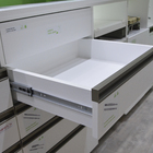 Corrediça Telescópica com Amortecedor 50cm até 35kg