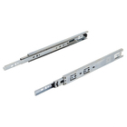 Corrediça Telescópica Mini Aço Extração Total 30cm até 25kg 1 Par Fgvtn