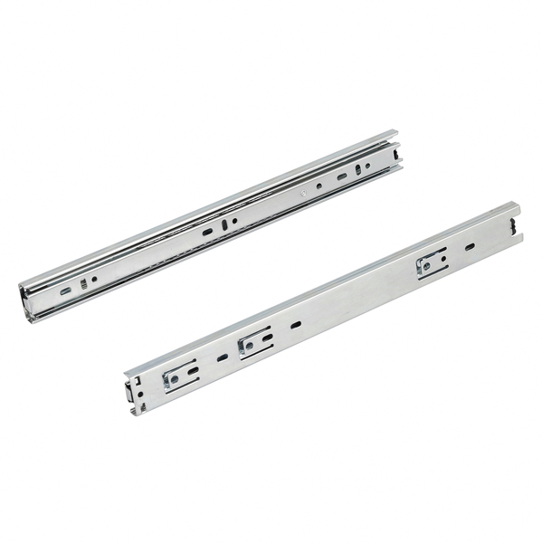 Corrediça Telescópica Mini Aço Extração Total 35cm até 25kg 1 Par Fgvtn