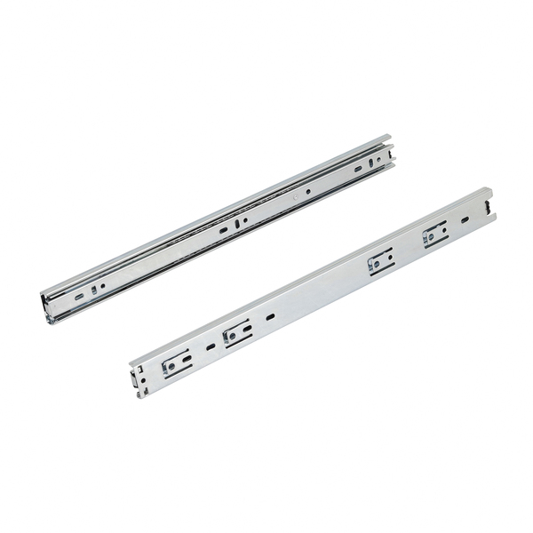 Corrediça Telescópica Mini Aço Extração Total 40cm até 25kg 1 Par Fgvtn