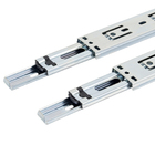 Corrediça Telescópica Mini Aço Extração Total 40cm até 25kg 1 Par Fgvtn