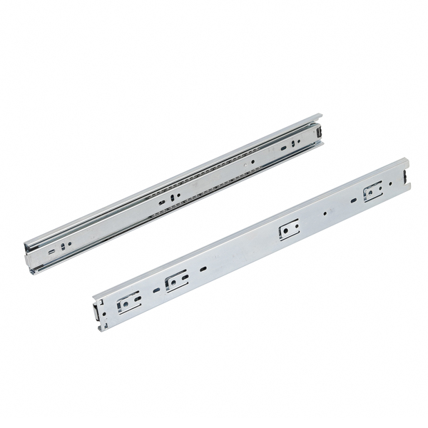 Corrediça Telescópica Aço Extração Total 45cm até 35kg 1 Par Fgvtn