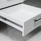 Corrediça Telescópica Aço Inox Extração Total 35cm até 40kg 1 Par Fgvtn