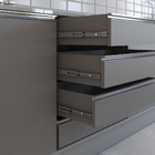 Corrediça Telescópica Aço Inox Extração Total 40cm até 40kg 1 Par Fgvtn