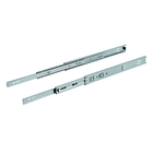 Corrediça Telescópica Aço Inox Extração Total 50cm até 40kg 1 Par Fgvtn