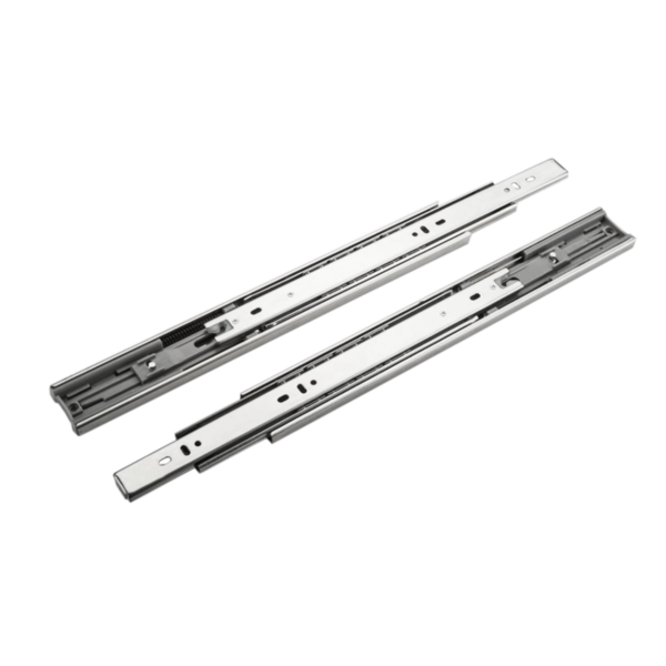 Corrediça Telescópica C/ Amortecedor 35kg Aço Zincado 35cm