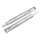 Corrediça Telescópica De Aço Para Gaveta Larga 35cm (par)