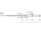 Corrediça Telescópica H35 Light Zincada 250mm Par - Renna