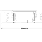 Corrediça Telescópica H45 Larga Zincada 500mm Par - Renna
