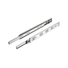 Corrediça Telescópica H45 Push Open Toque Zincada 300mm Par -