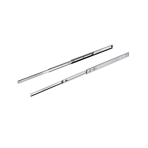 Corrediça Telescópica H45 Soft Closing Zincado 400mm - Hd Fer