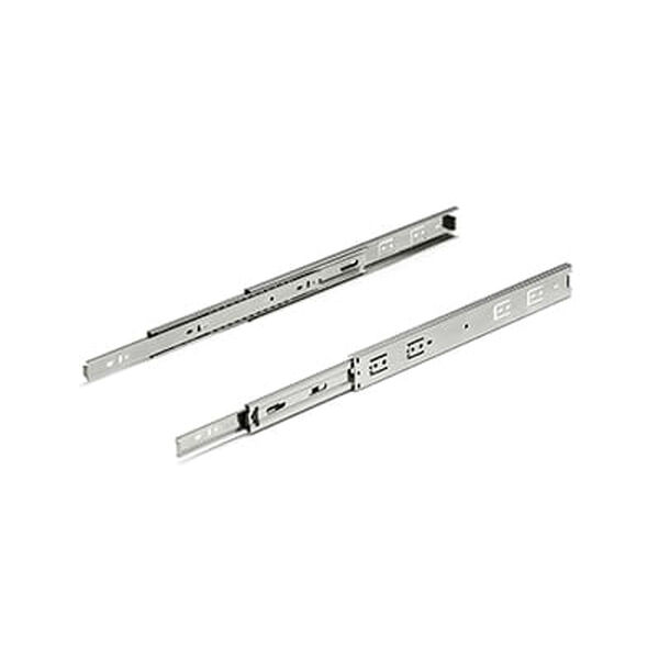 Corrediça Telescópica Larga 55cm - 35kg Hd - Trilho De Gaveta